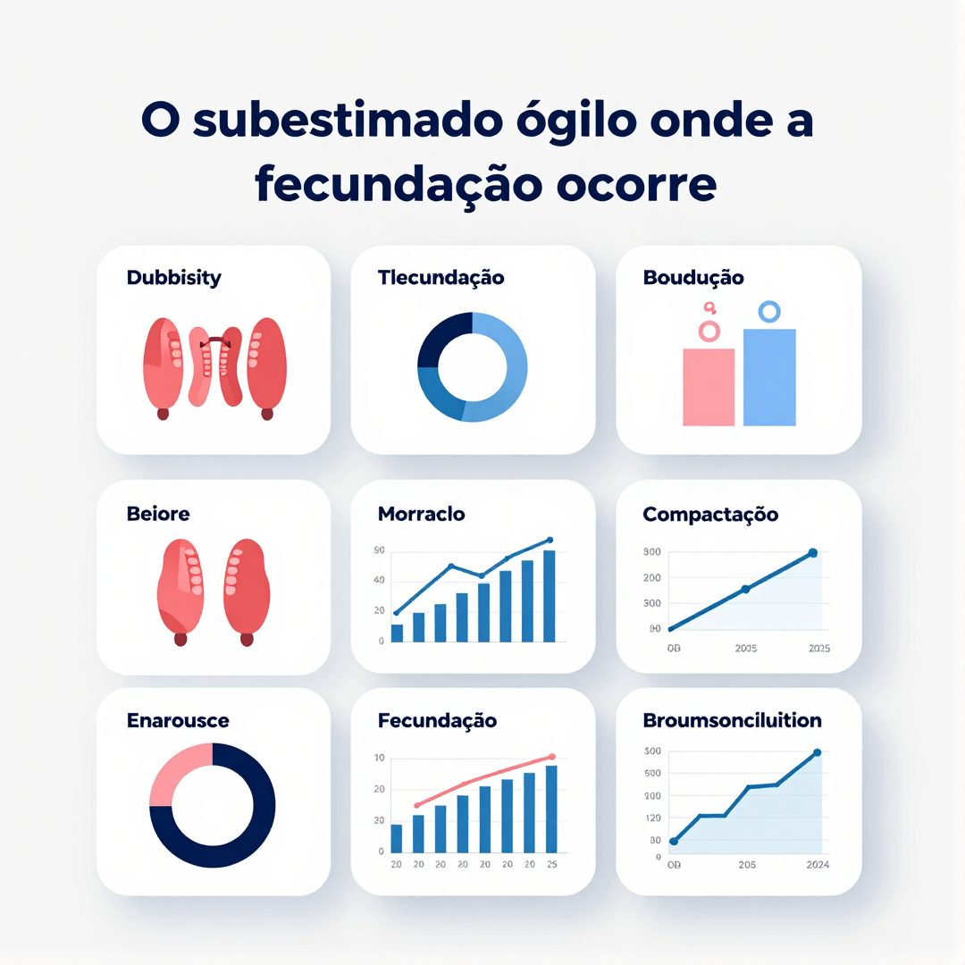 Infográfico - O subestimado órgão onde a fecundação ocorre — e por que ele pode falhar