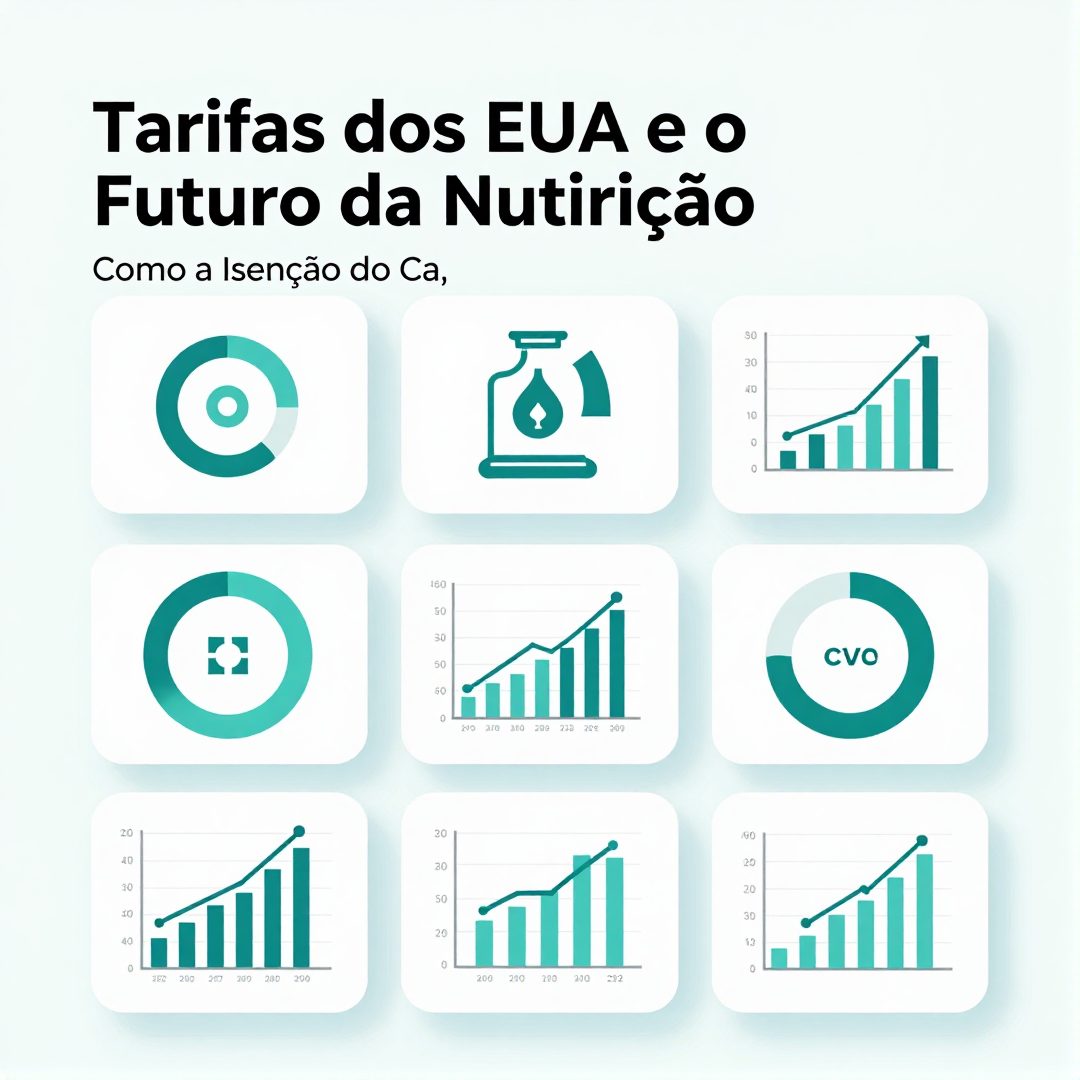Infográfico - Tarifas dos EUA e o Futuro da Nutrição: Como a Isenção do Café e da Carne Beneficiam a Saúde Brasileira