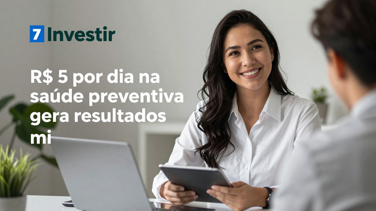 Investir R$ 5 por dia na saúde preventiva gera resultados milionários para o corpo