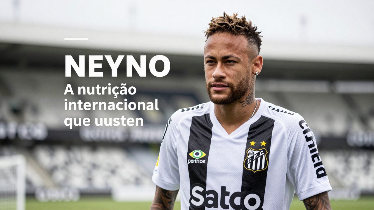 Neymar brilha no Santos: A nutrição internacional que sustenta a carreira do craque