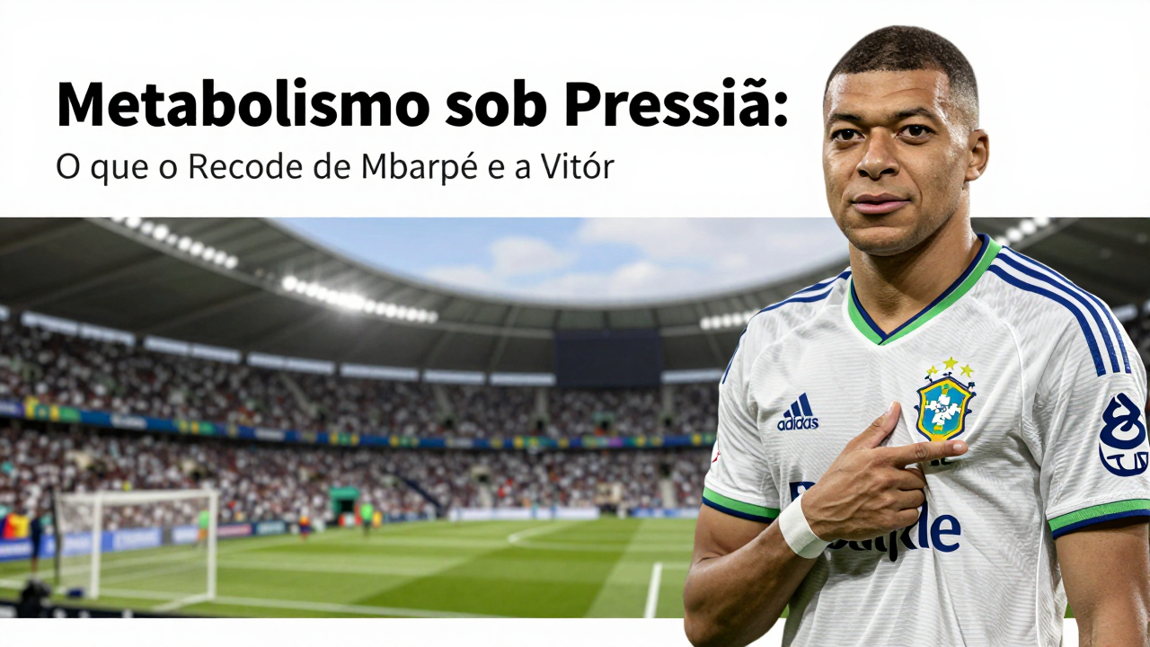 Metabolismo sob Pressão: O Que o Recorde de Mbappé e a Vitória da Inglaterra Revelam sobre Nutrição e Saúde Preventiva no Futebol Moderno