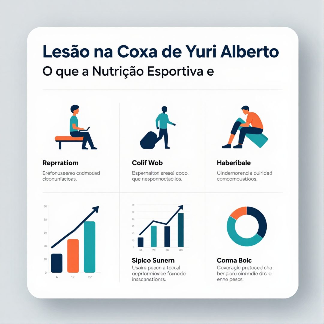 Infográfico - Lesão na Coxa de Yuri Alberto: O Que a Nutrição Esportiva e a Saúde Preventiva Revelam Sobre Recuperação Muscular