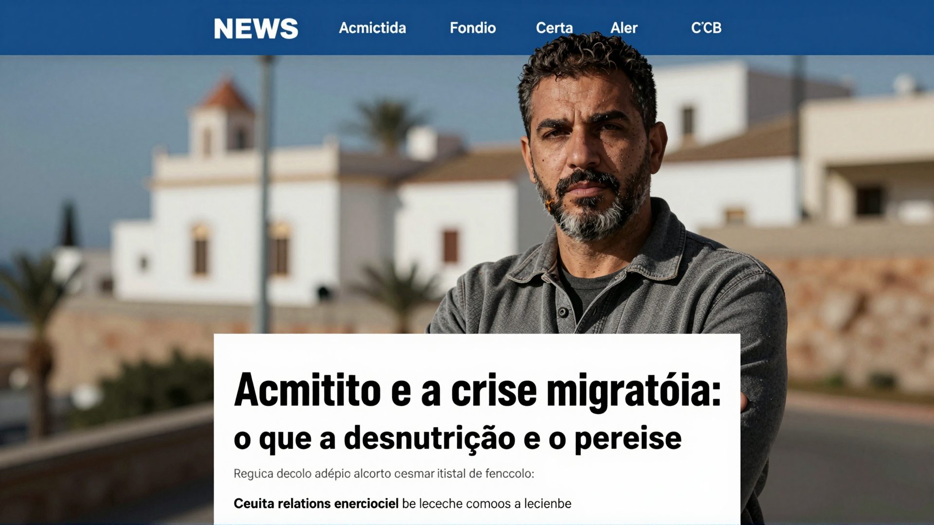 Ceuta e a crise migratória: o que a desnutrição e o estresse extremo revelam sobre saúde preventiva em refugiados