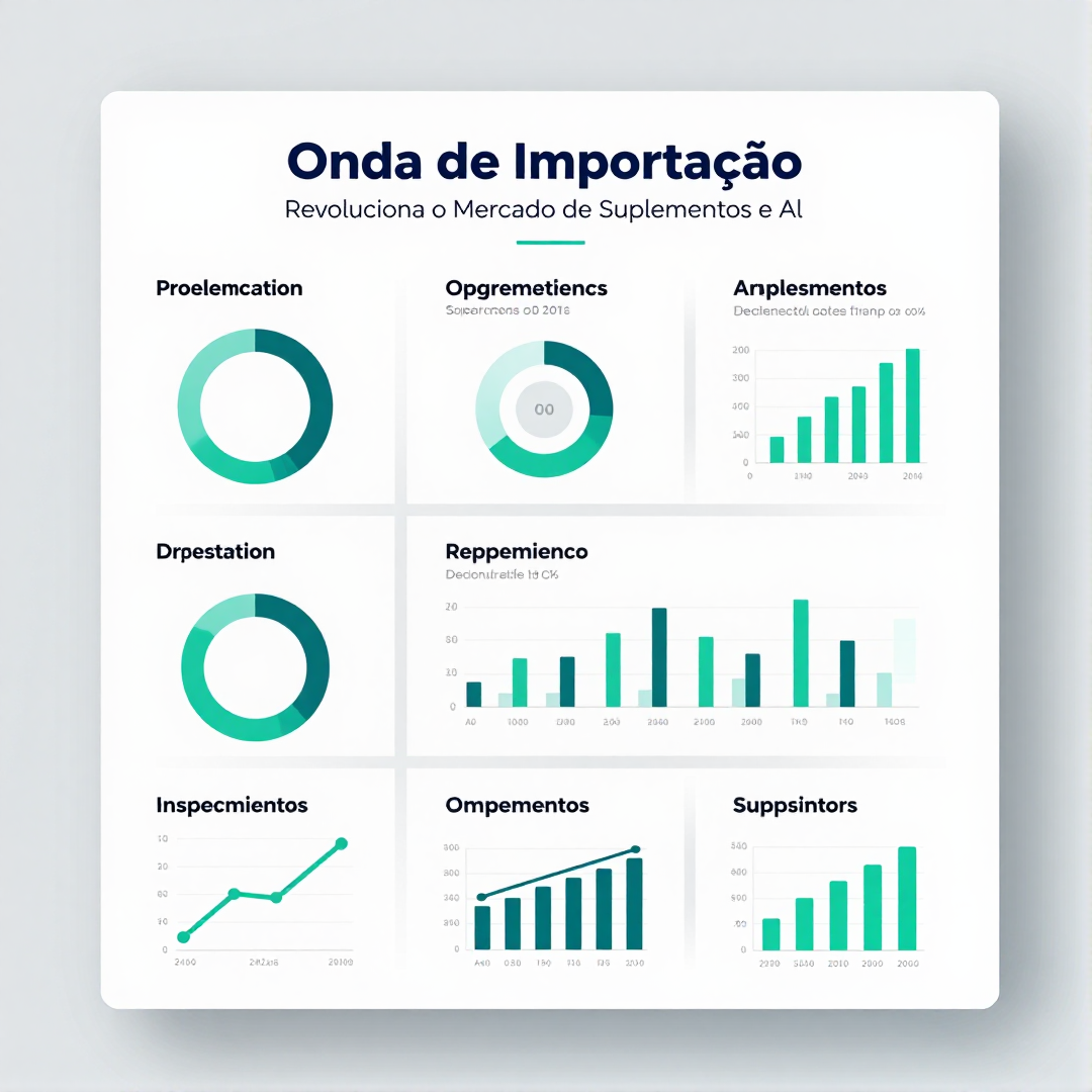 Infográfico - Onda de Importação Revoluciona o Mercado de Suplementos e Alimentos Funcionais no Brasil