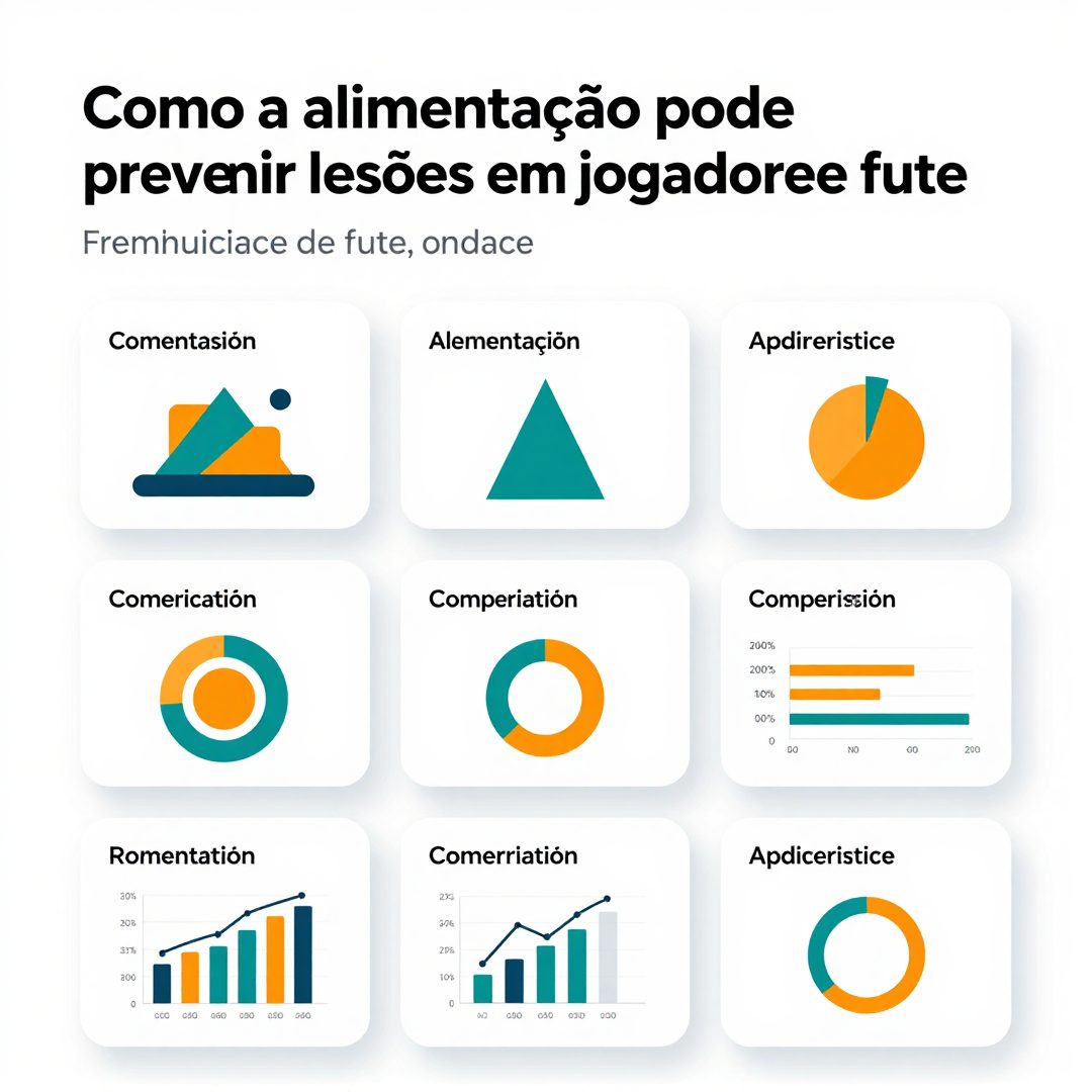 Infográfico - Como a alimentação pode prevenir lesões em jogadores de futebol internacionais