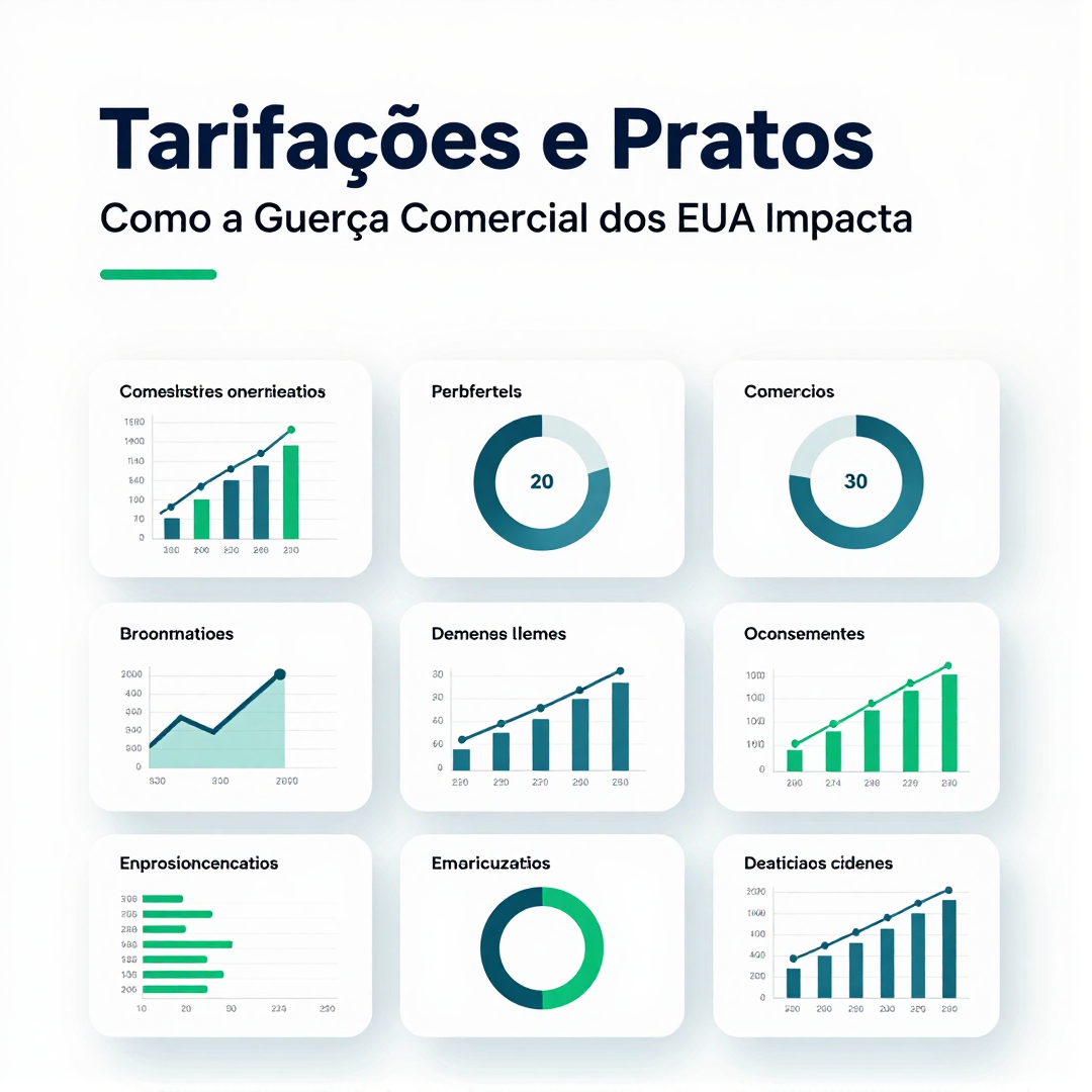 Infográfico - Tarifações e Pratos: Como a Guerra Comercial dos EUA Impacta a Nutrição Preventiva no Brasil