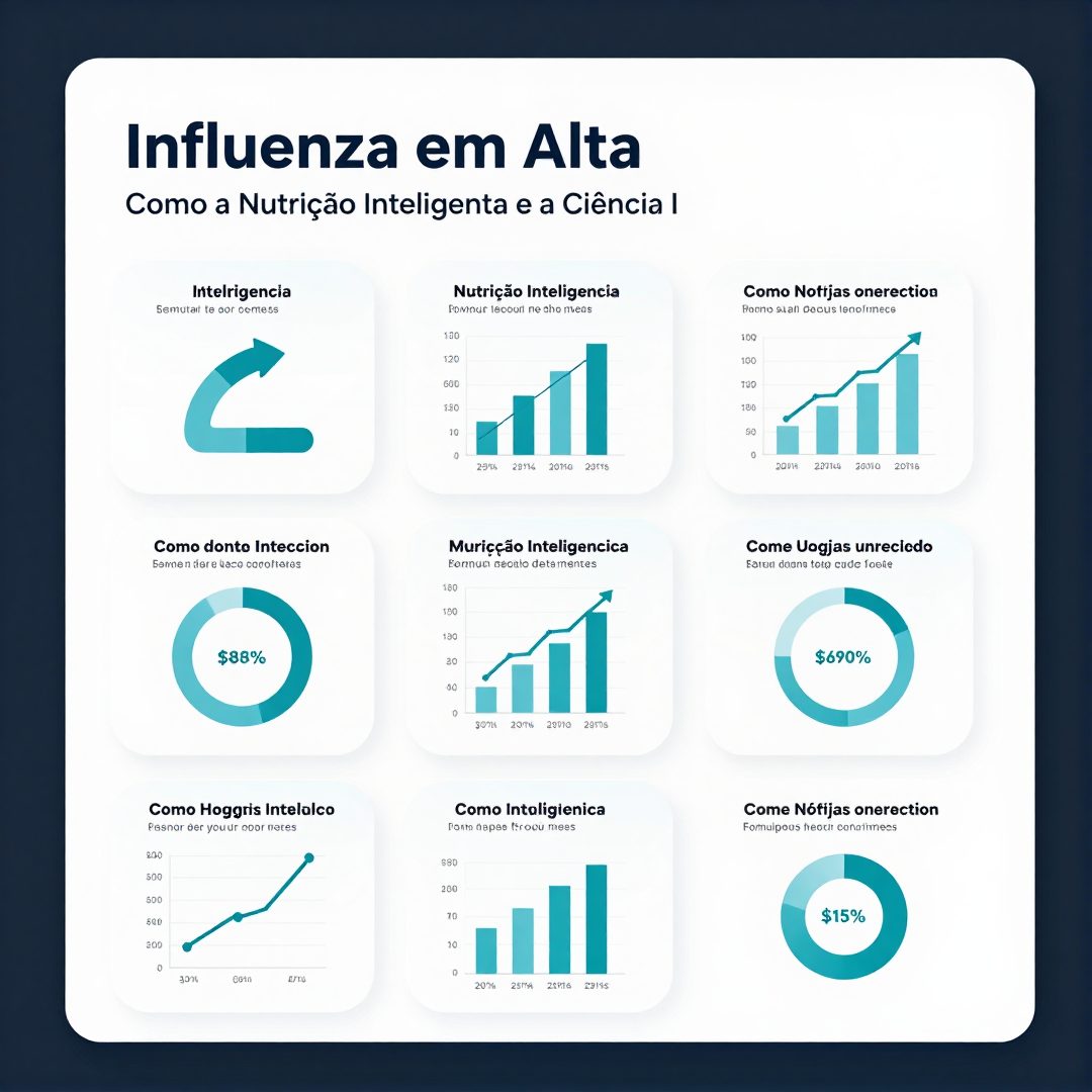 Infográfico - Influenza em Alta: Como a Nutrição Inteligente e a Ciência Internacional Ajudam na Prevenção