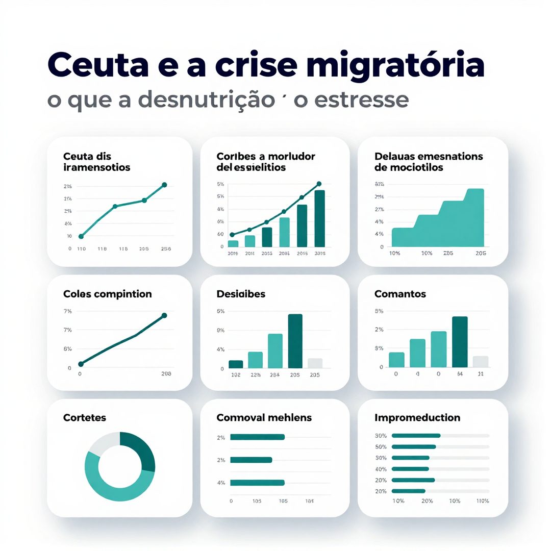 Infográfico - Ceuta e a crise migratória: o que a desnutrição e o estresse extremo revelam sobre saúde preventiva em refugiados