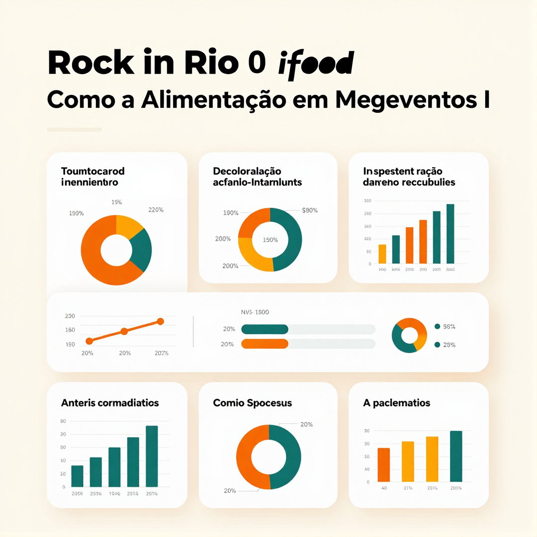 Infográfico - Rock in Rio 2026 e iFood: Como a Alimentação em Megeventos Impacta Sua Saúde e o Que Fazer para Não Estragar a Dieta