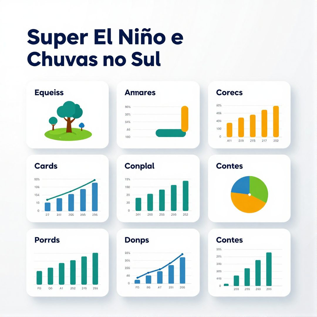 Infográfico - Super El Niño e Chuvas no Sul: Impactos na Oferta de Alimentos e Desafios Nutricionais para 2027