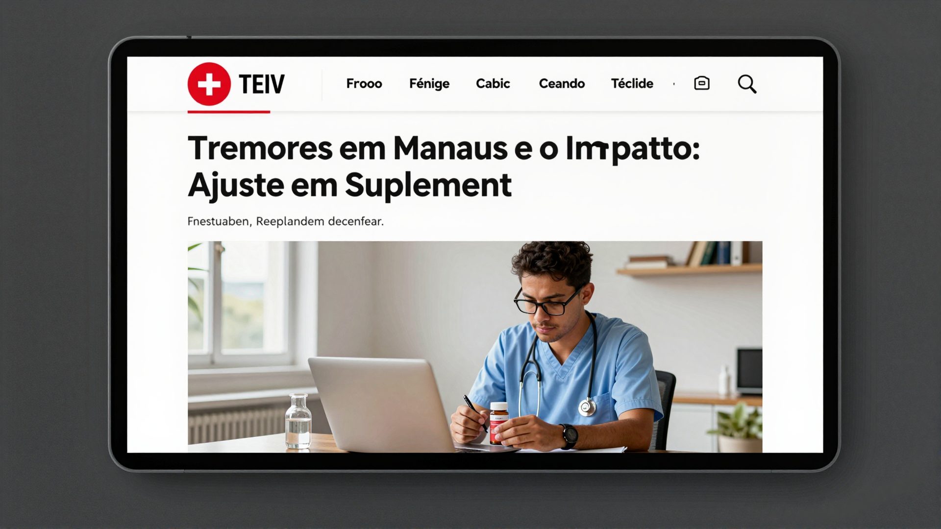Tremores em Manaus e o Impacto na Saúde: Ajuste em Suplementação Antioxidante e Rotina de Descanso