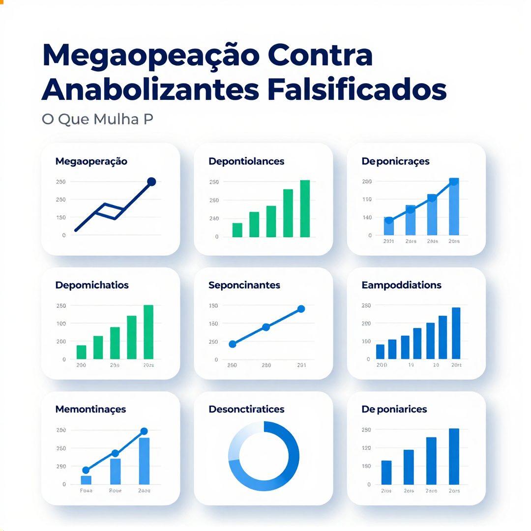 Infográfico - Megaoperação Contra Anabolizantes Falsificados: O Que Muda Para a Nutrição no Brasil e Paraguai?