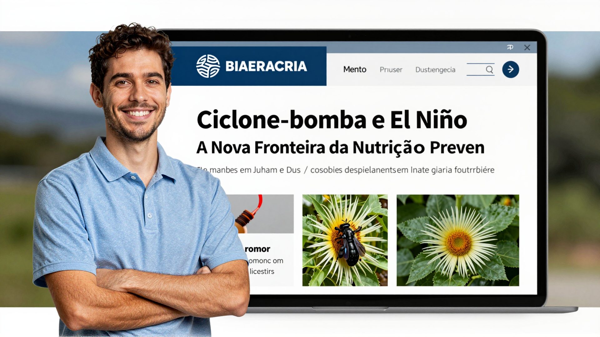 Ciclone-bomba e El Niño: A Nova Fronteira da Nutrição Preventiva no Brasil