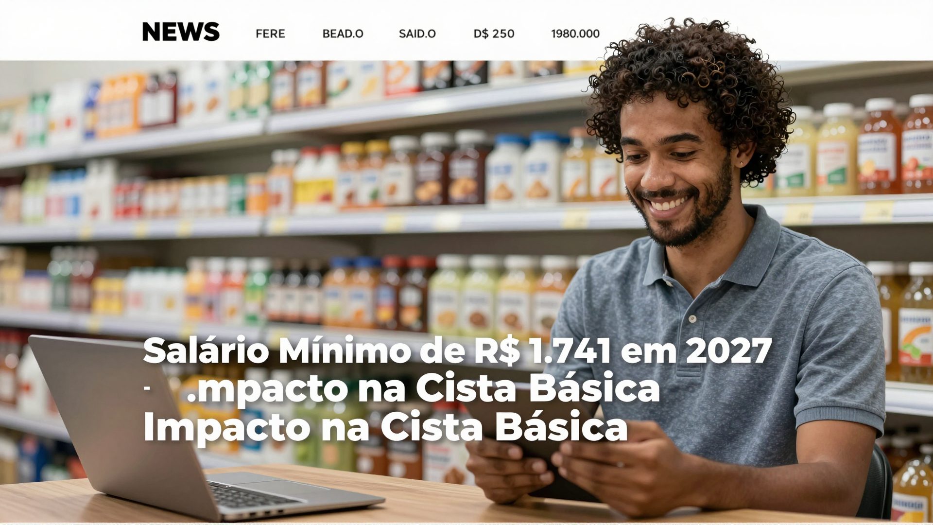 Salário Mínimo de R$ 1.741 em 2027: Impacto na Cesta Básica e Nutrição Preventiva para Famílias Brasileiras