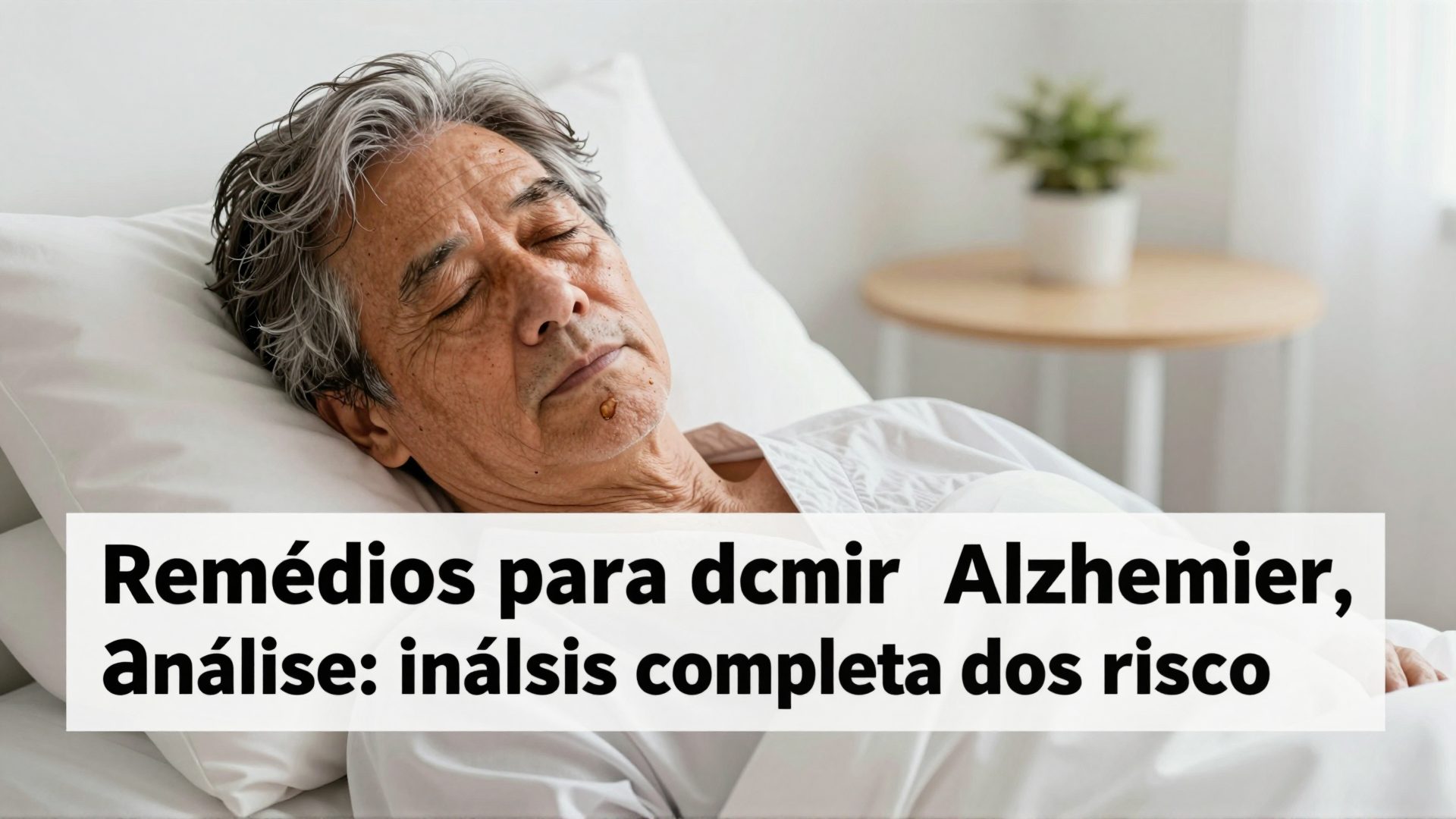 Remédios para dormir e Alzheimer: análise completa dos riscos e benefícios para sua saúde neurológica