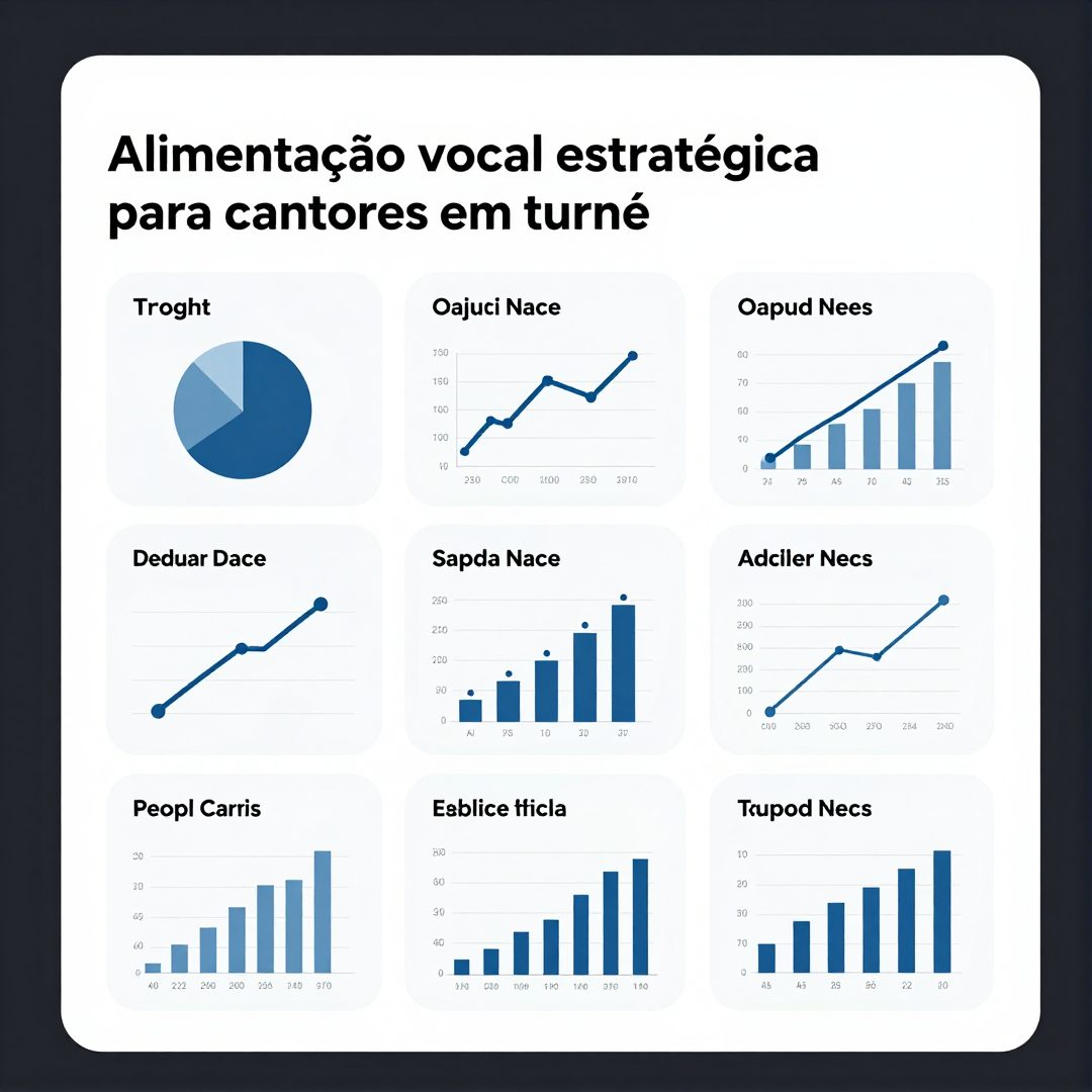 Infográfico - Alimentação vocal estratégica para cantores em turnê que enfrentam estresse como Lulinha