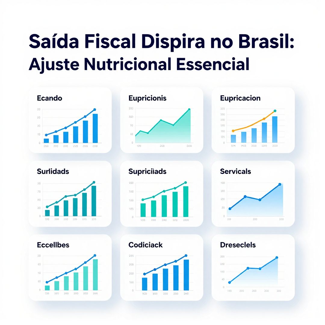 Infográfico - Saída Fiscal Dispara no Brasil: Ajuste Nutricional Essencial para Brasileiros no Exterior