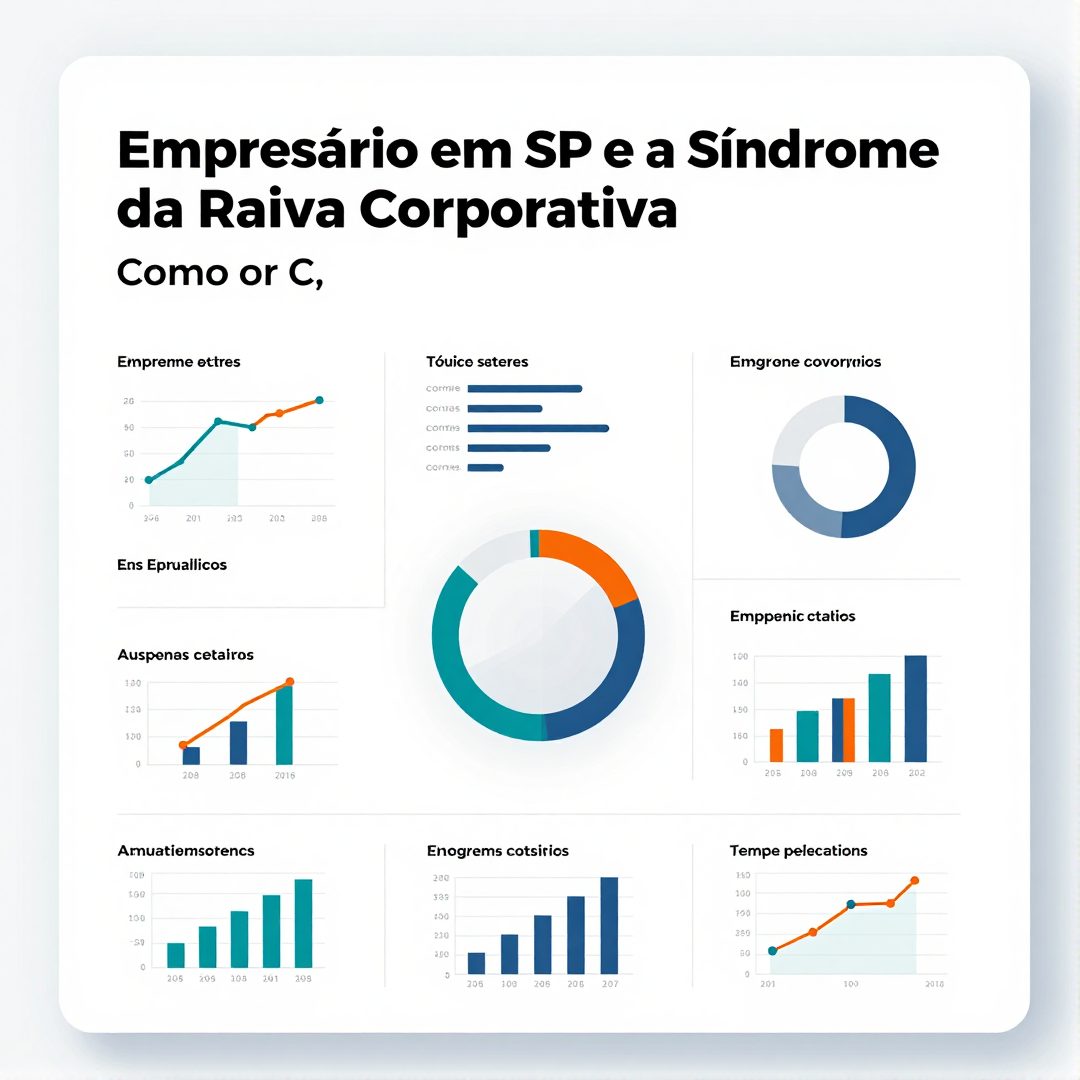 Infográfico - Empresário em SP e a Síndrome da Raiva Corporativa: Como o Cortisol e a Dieta Influenciam a Agressividade no Mundo dos N