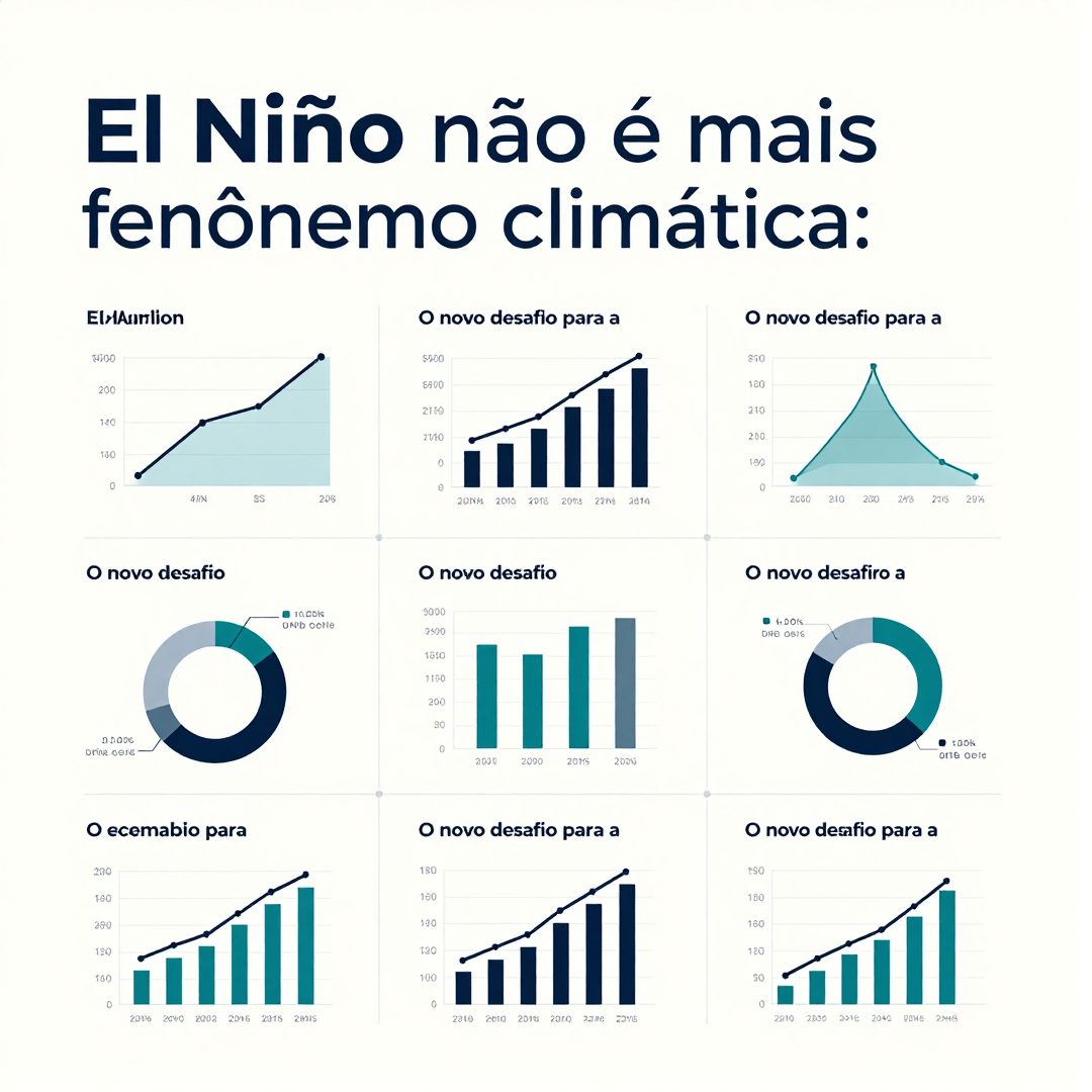 Infográfico - El Niño não é mais fenômeno climático: O novo desafio para a nutrição global e a segurança alimentar