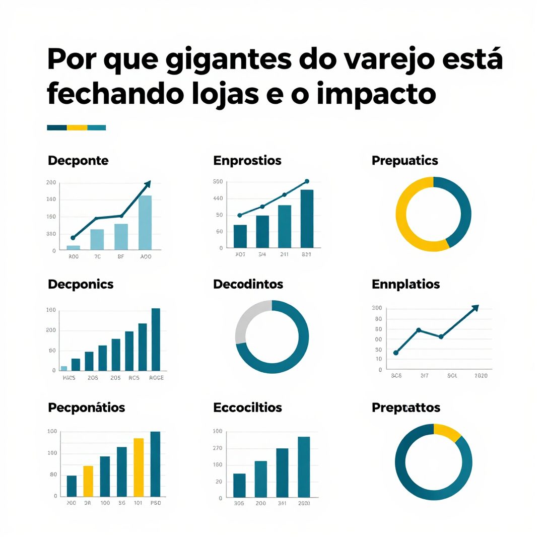 Infográfico - Por que gigantes do varejo estão fechando lojas e o impacto na nutrição brasileira