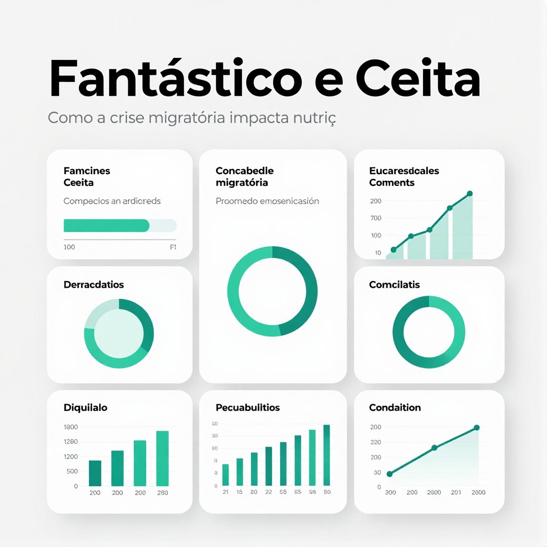 Infográfico - Fantástico e Ceuta: como a crise migratória impacta a nutrição e a saúde preventiva na Europa