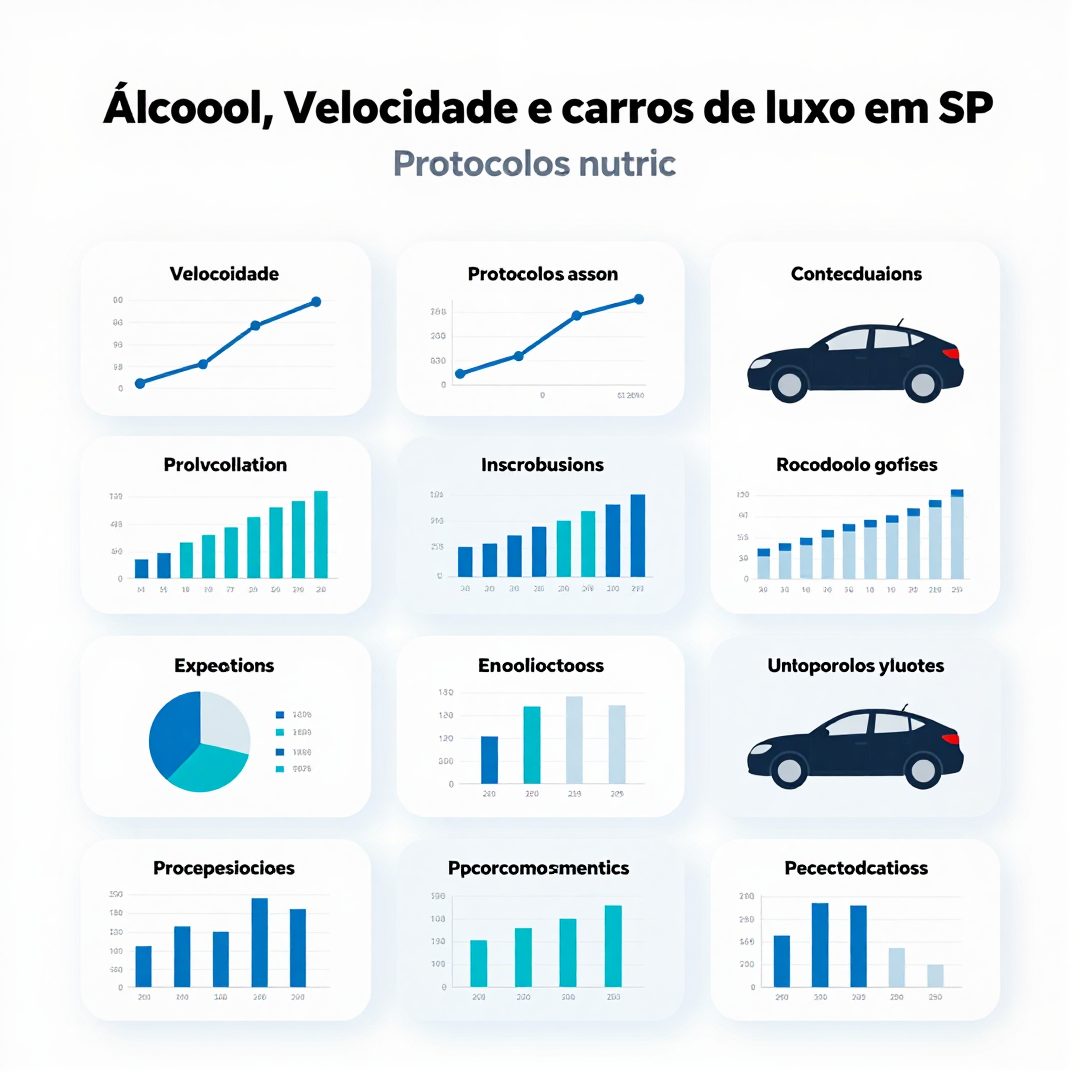 Infográfico - Álcool, velocidade e carros de luxo em SP: protocolos nutricionais para recuperação hepática e prevenção de ressaca