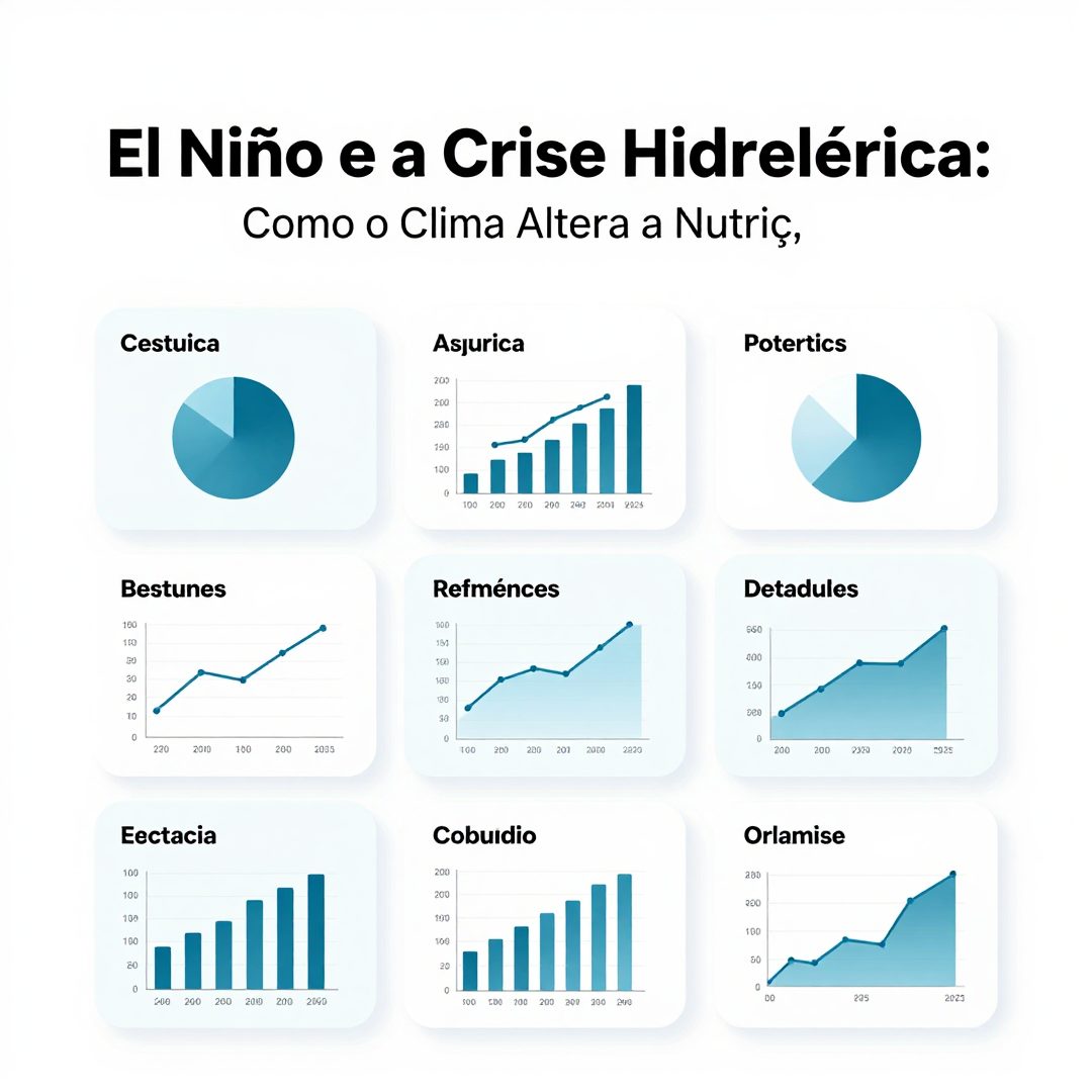 Infográfico - El Niño e a Crise Hidrelétrica: Como o Clima Altera a Nutrição das Famílias Brasileiras