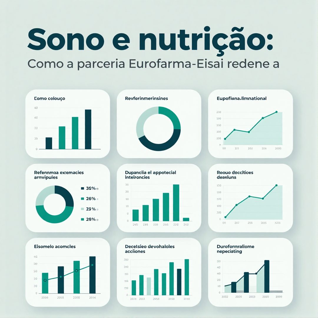 Infográfico - Sono e nutrição: como a parceria Eurofarma-Eisai redefine a saúde preventiva global