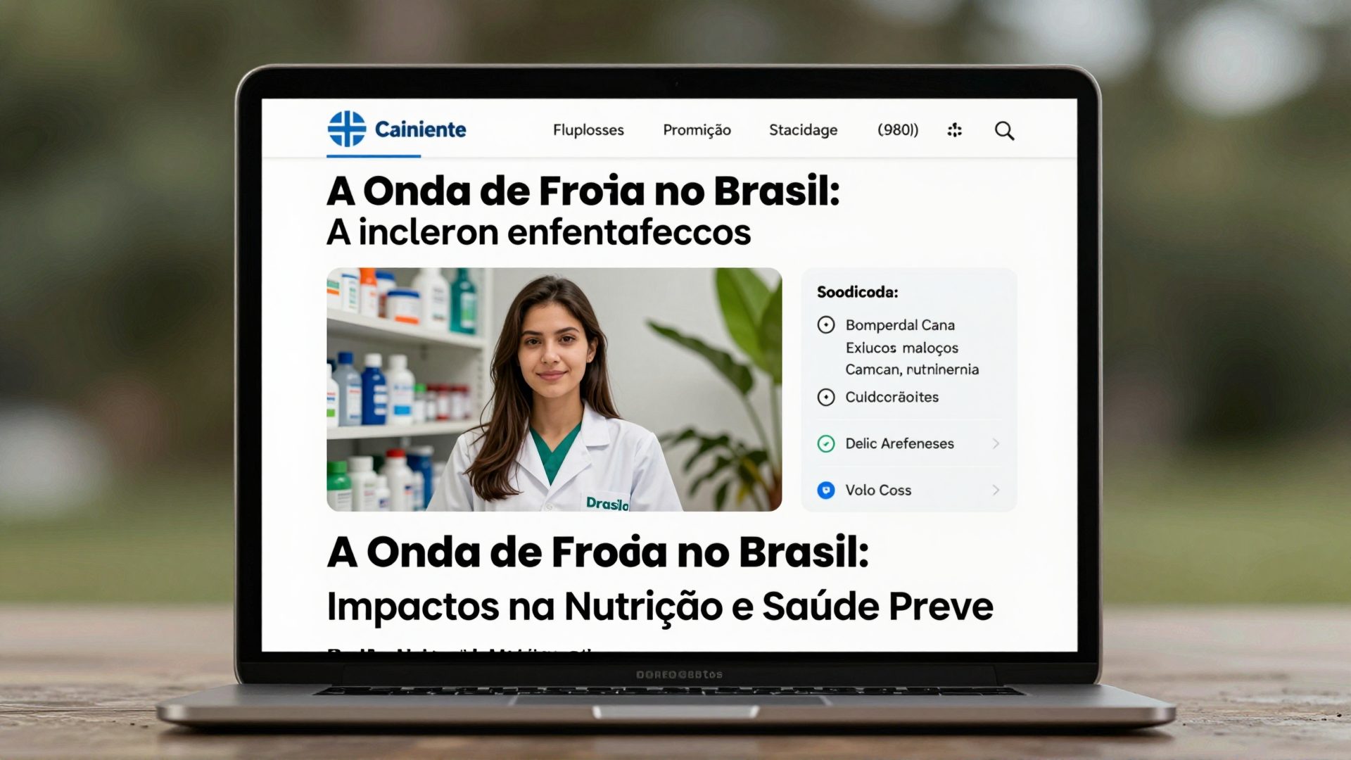 A Onda de Frio no Brasil: Impactos na Nutrição e Saúde Preventiva Internacional