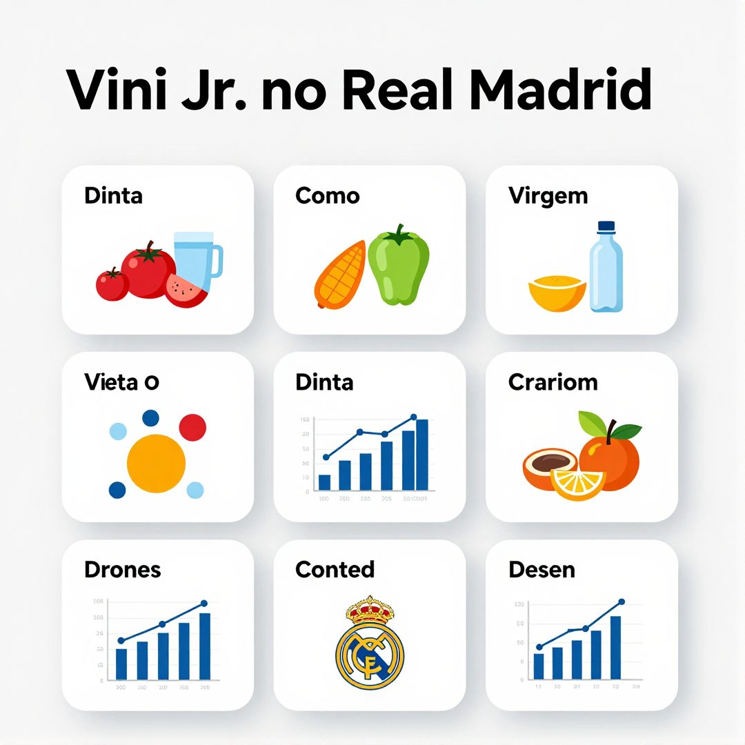 Infográfico - Vini Jr. no Real Madrid: como a dieta de viagem afeta o desempenho atlético
