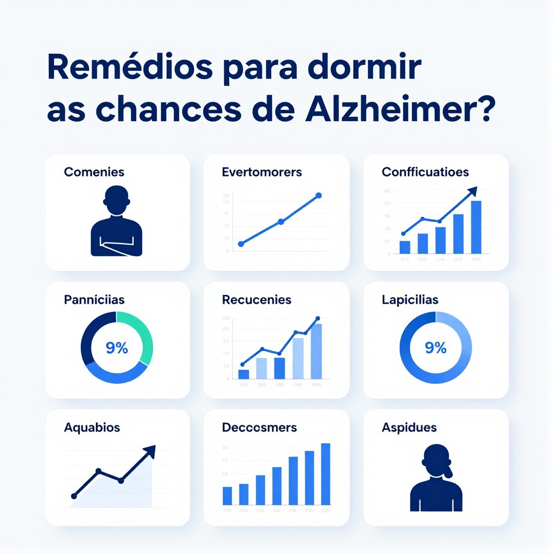 Infográfico - Remédios para dormir aumentam as chances de Alzheimer? A ciência revela o vínculo e a dieta preventiva noturna