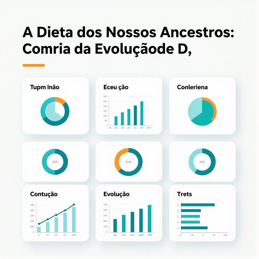 Infográfico - A Dieta dos Nossos Ancestros: Como a Teoria da Evolução de Darwin Revolucionou a Nutrição Preventiva Global