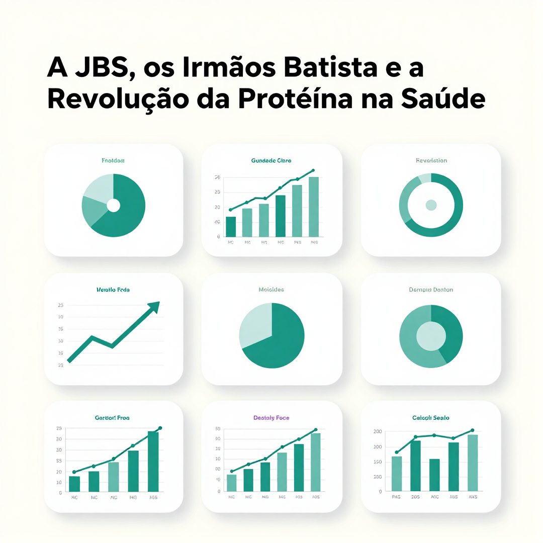 Infográfico - A JBS, os Irmãos Batista e a Revolução da Proteína na Saúde Preventiva Internacional