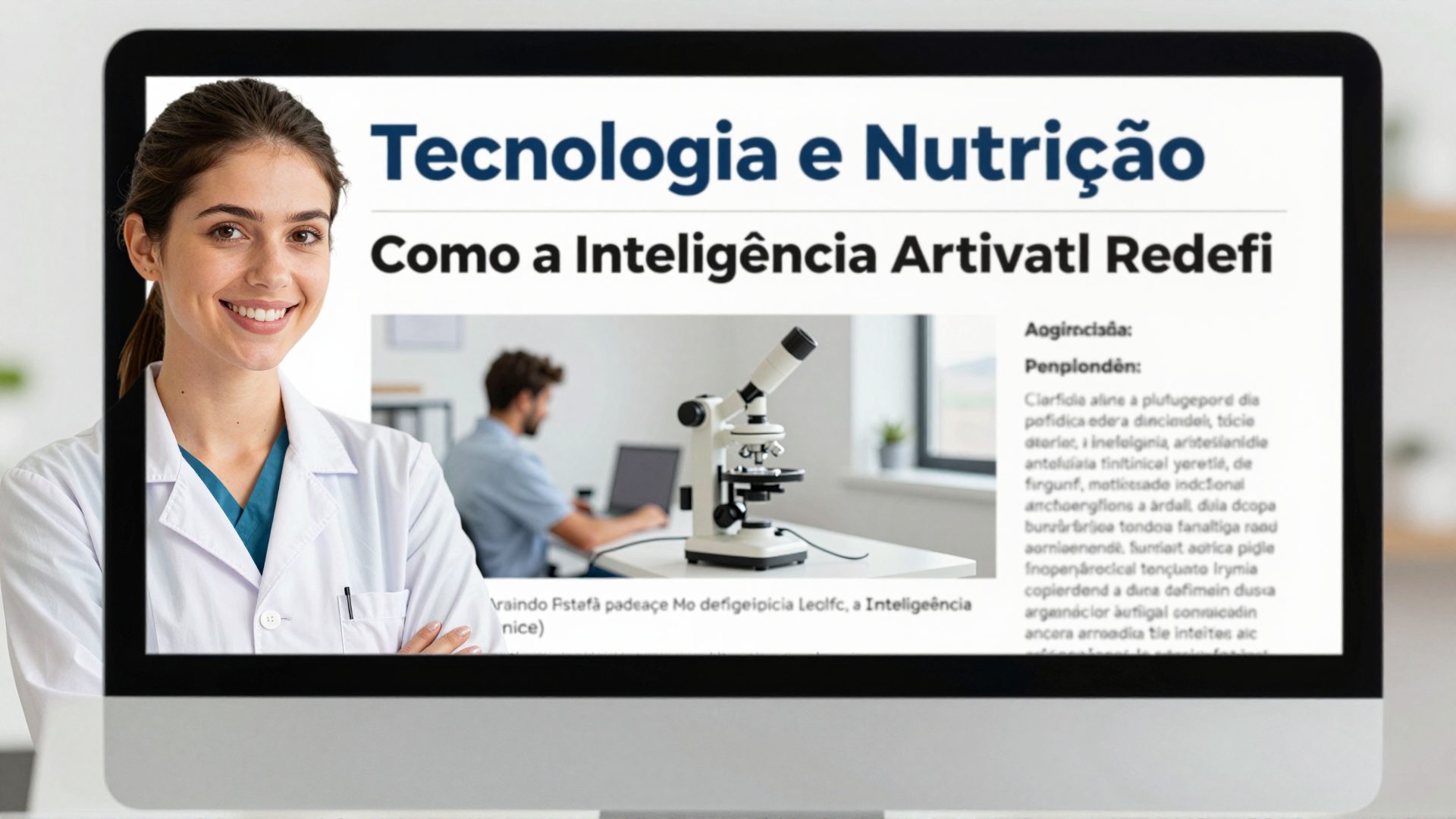 Tecnologia e Nutrição: Como a Inteligência Artificial Redefine os Lanches para Combater a Fadiga Mental no Brasil