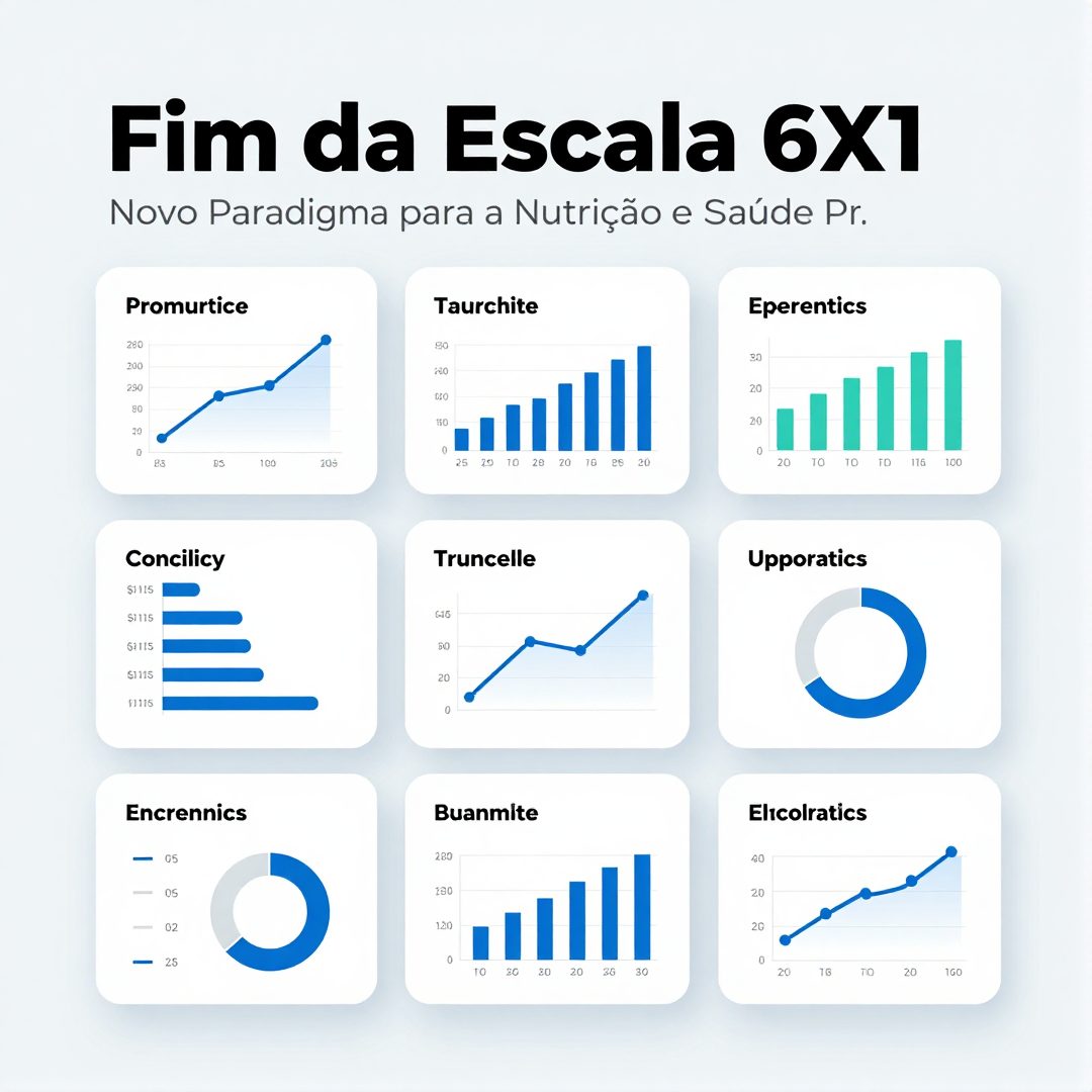 Infográfico - Fim da Escala 6x1: Novo Paradigma para a Nutrição e Saúde Preventiva no Brasil e no Mundo