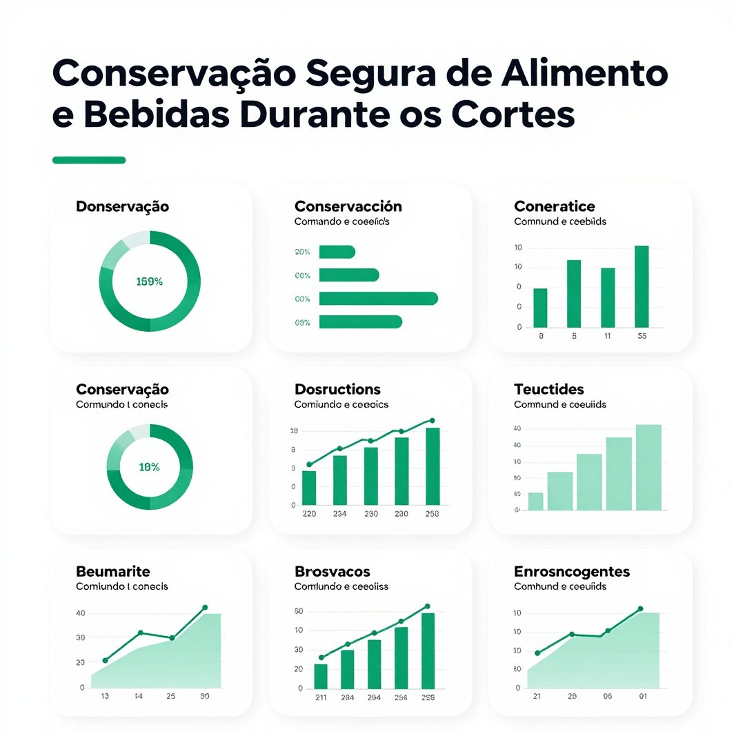 Infográfico - Conservação Segura de Alimentos e Bebidas Durante os Cortes Programados no Verão Brasileiro