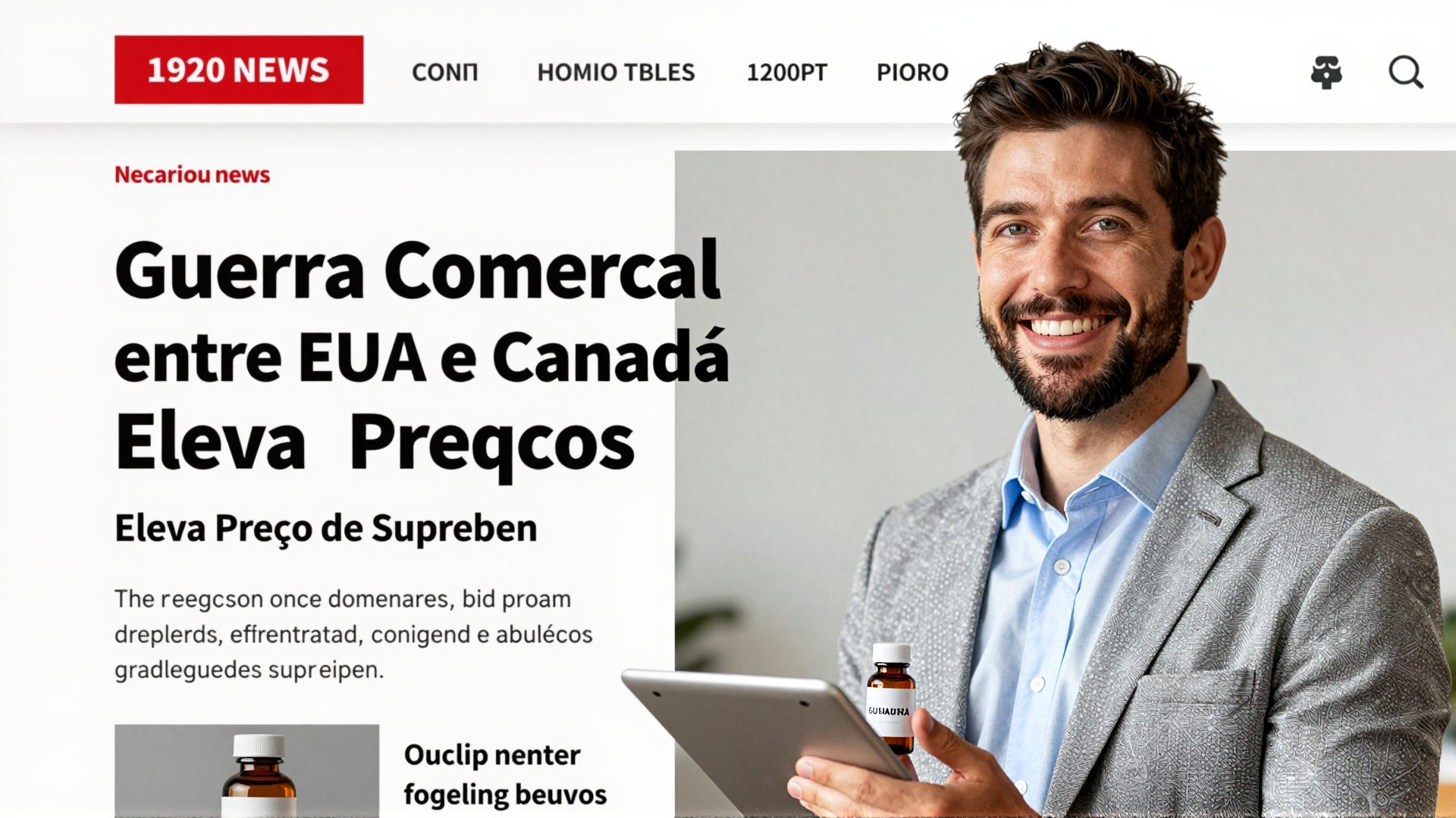 Guerra Comercial entre EUA e Canadá Eleva Preços de Suplementos no Brasil