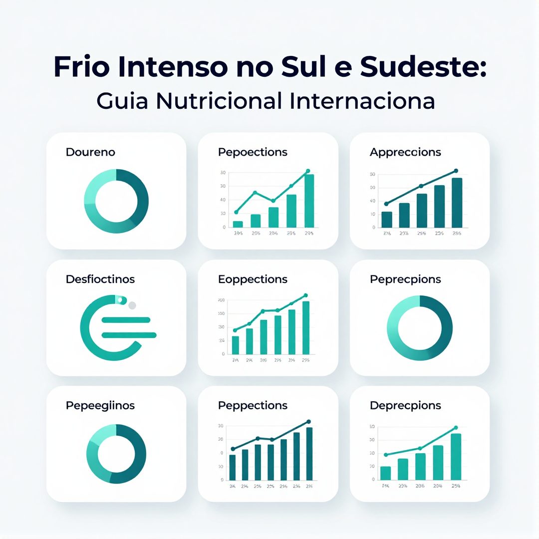 Infográfico - Frio Intenso no Sul e Sudeste: Guia Nutricional Internacional para a Semana Polar