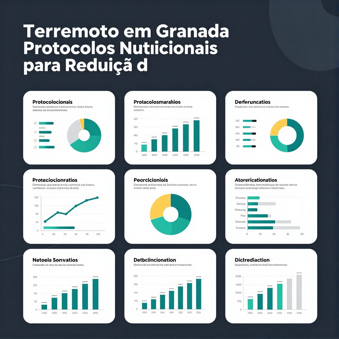 Infográfico - Terremoto em Granada: Protocolos Nutricionais para Redução do Estresse e Fortalecimento Imunológico Pós-Sismo