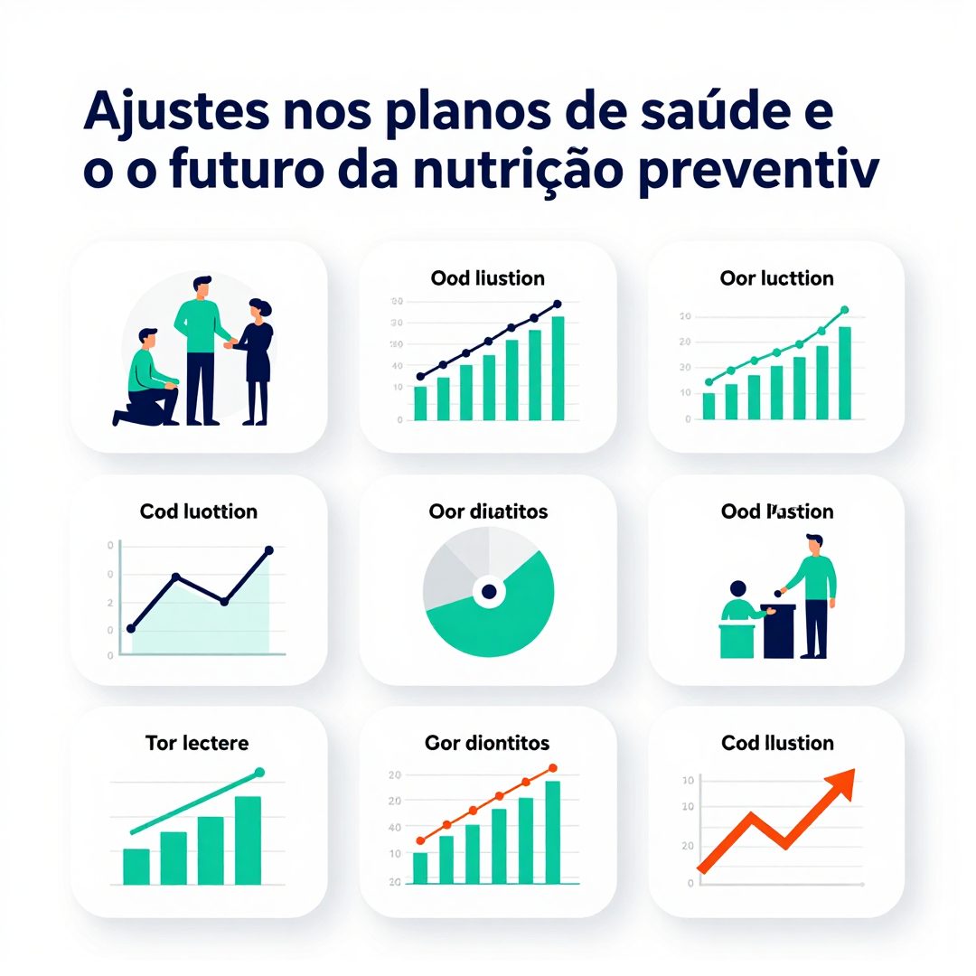 Infográfico - Ajustes nos planos de saúde e o futuro da nutrição preventiva internacional
