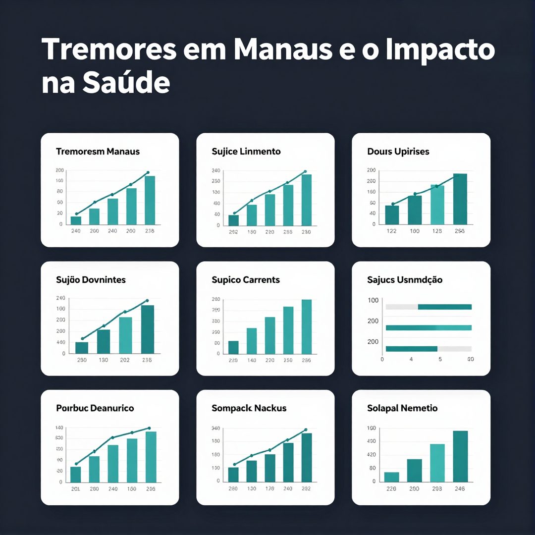 Infográfico - Tremores em Manaus e o Impacto na Saúde: Ajuste em Suplementação Antioxidante e Rotina de Descanso