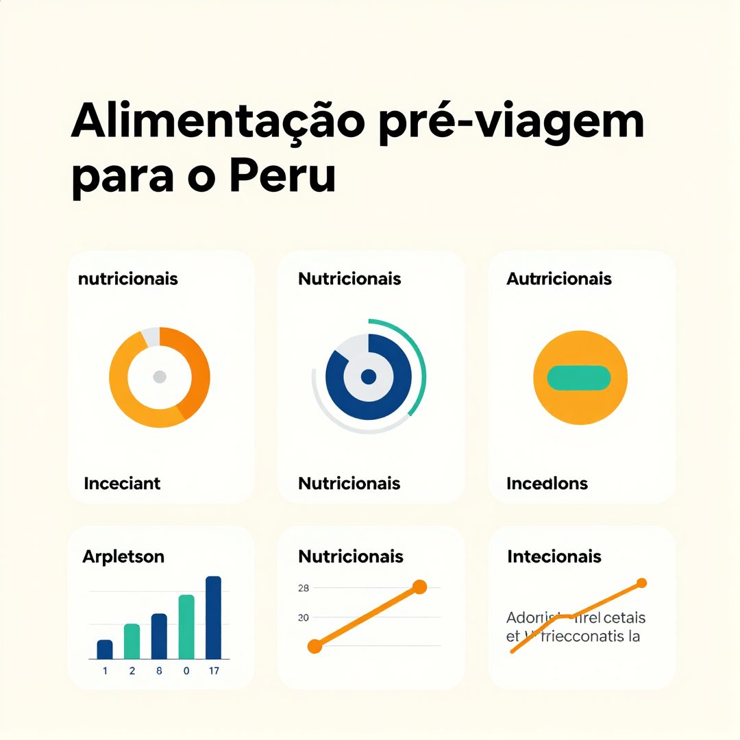 Infográfico - Alimentação pré-viagem para o Peru: ajustes nutricionais para aclimatação à altitude de Lima
