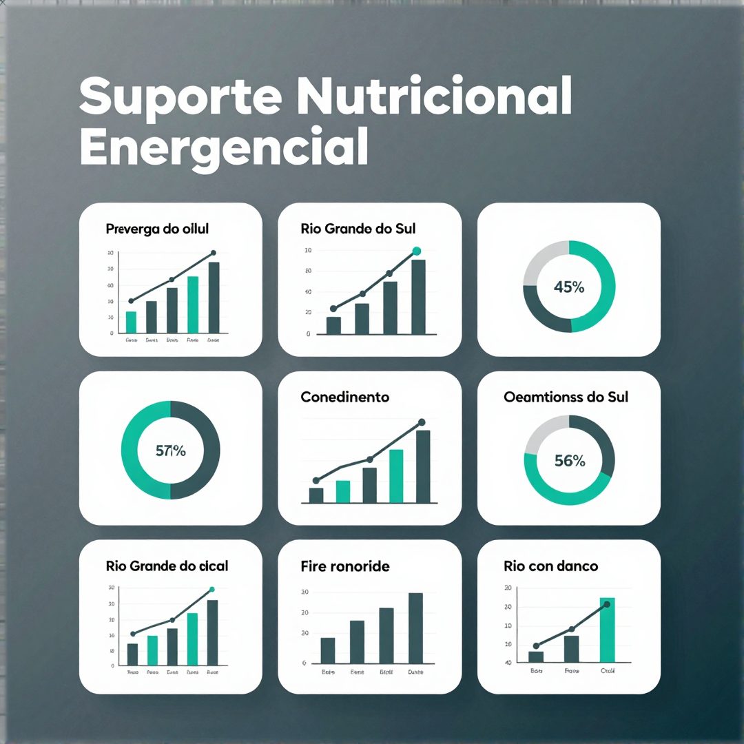 Infográfico - Suporte Nutricional Emergencial no Rio Grande do Sul: Necessidades de Mais de Dois Mil Desalojados Após o Ciclone-Bomba