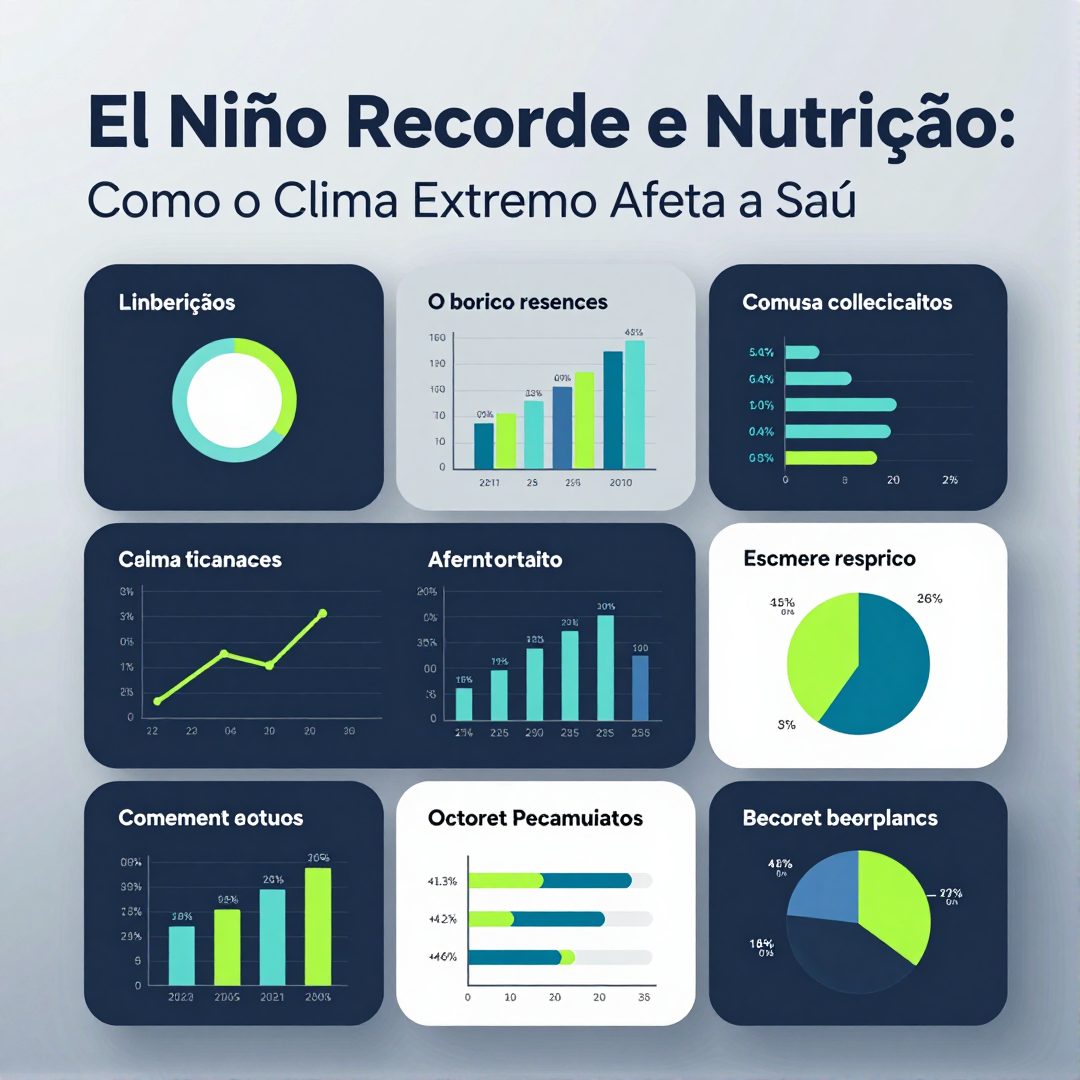 Infográfico - El Niño Recorde e Nutrição: Como o Clima Extremo Afeta a Saúde dos Brasileiros?