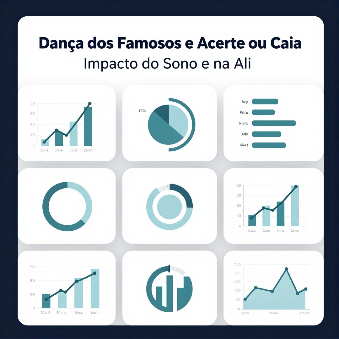 Infográfico - Dança dos Famosos e Acerte Ou Caia: Impacto no Sono e na Alimentação Noturna