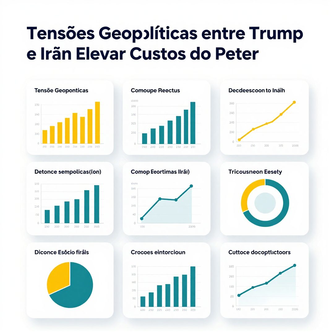 Infográfico - Tensões Geopolíticas entre Trump e Irã Elevam Custos do Petróleo e Preços dos Grãos Essenciais