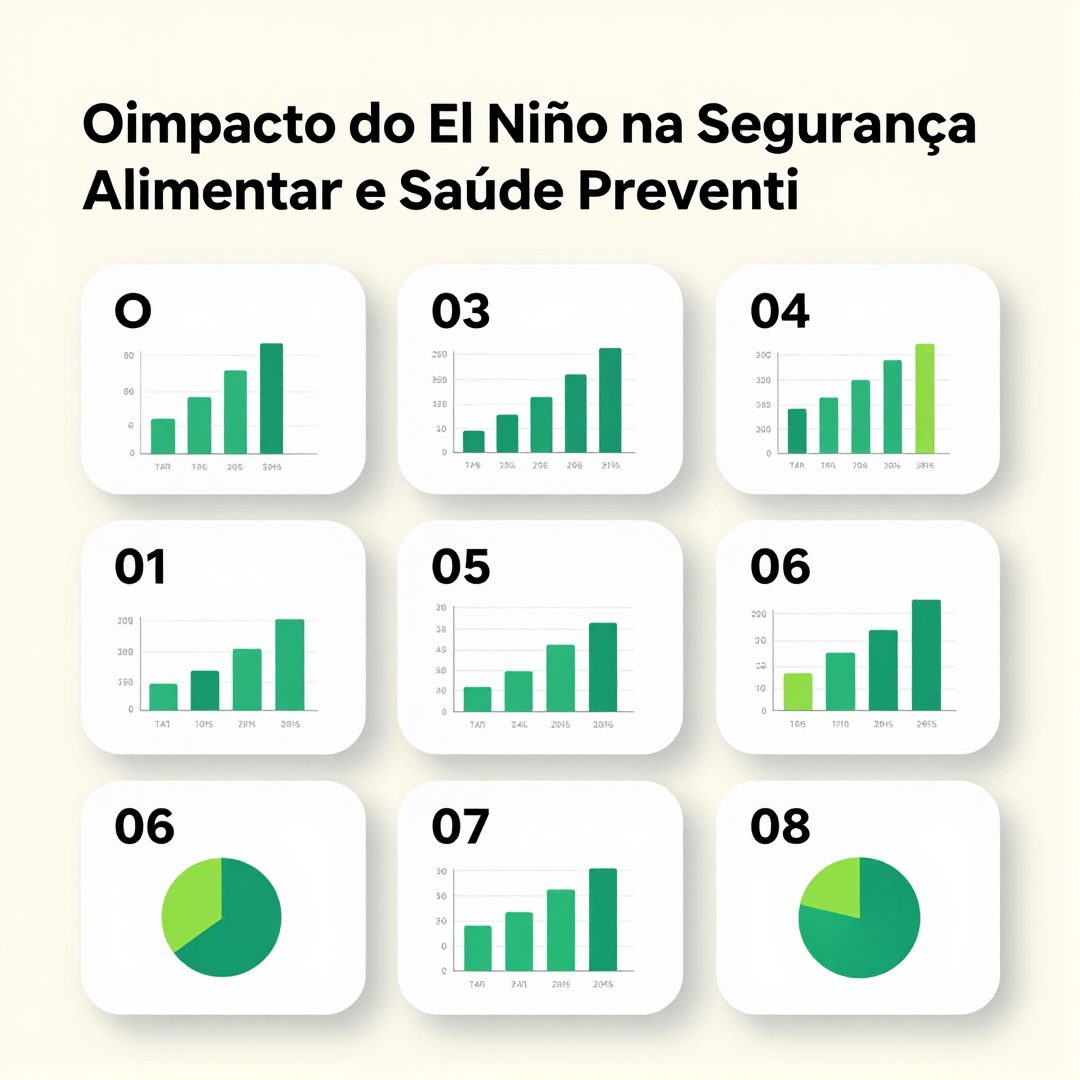 Infográfico - O Impacto do El Niño na Segurança Alimentar e Saúde Preventiva Global