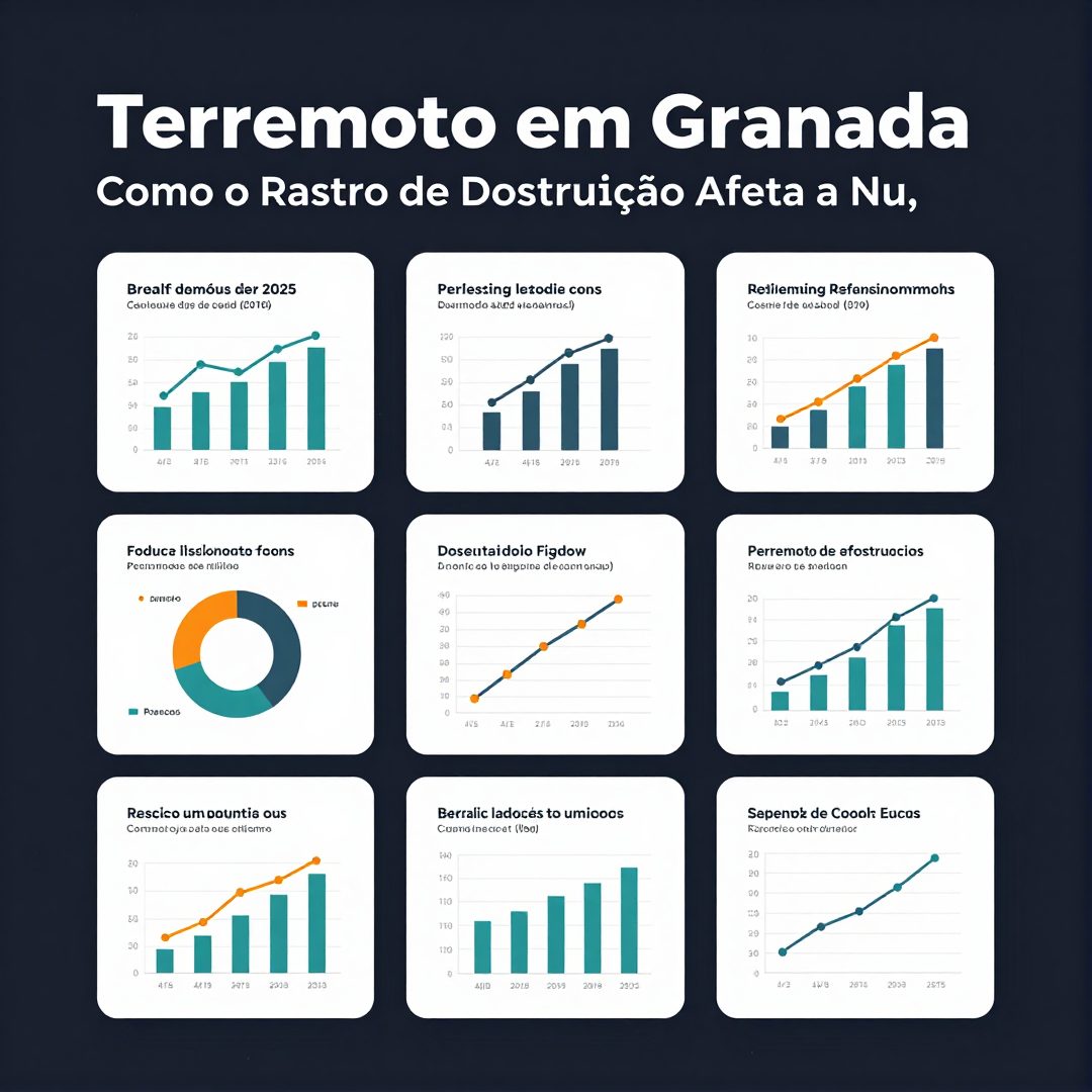 Infográfico - Terremoto em Granada: Como o Rastro de Destruição Afeta a Nutrição e a Saúde Preventiva da População