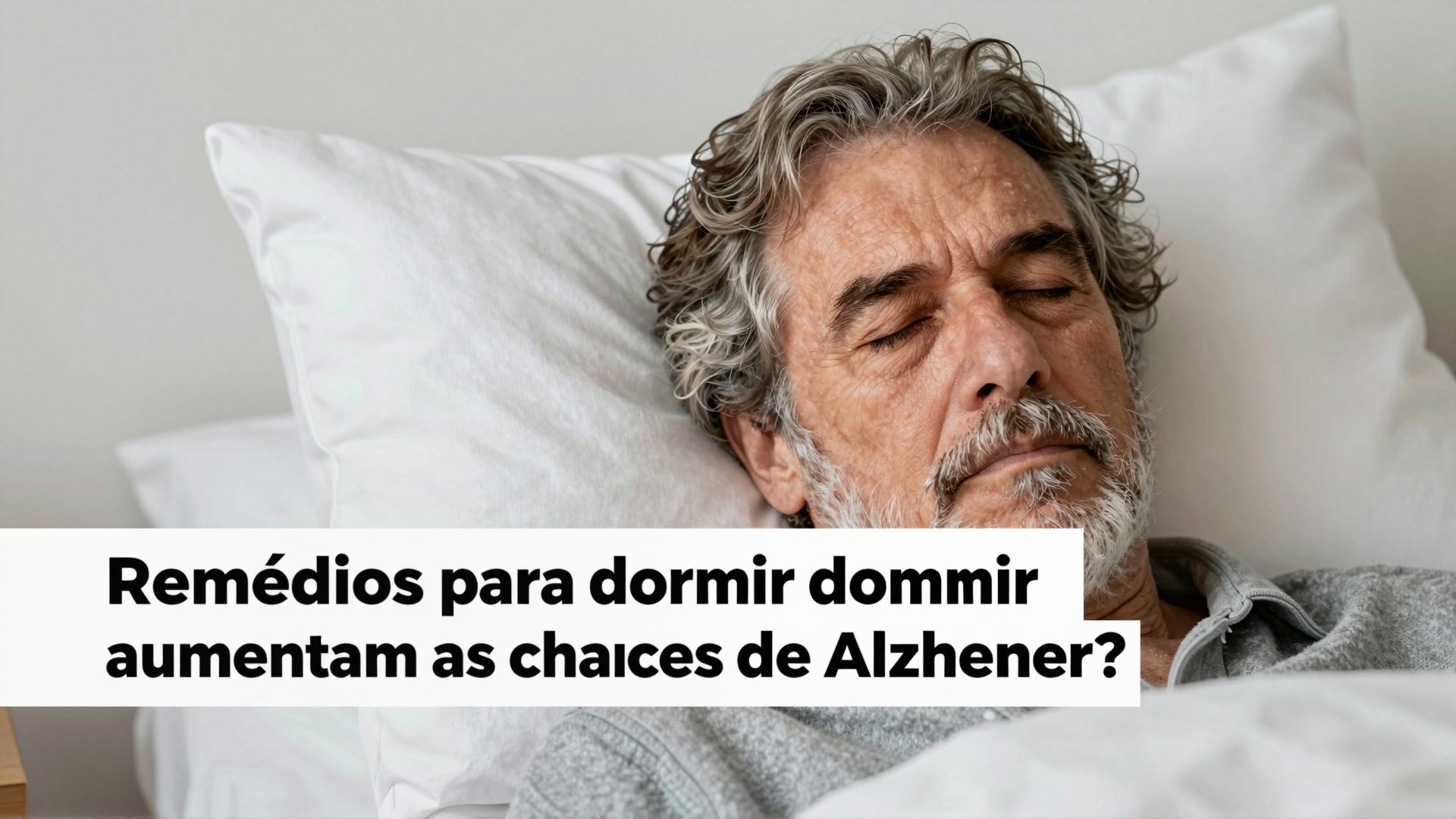 Remédios para dormir aumentam as chances de Alzheimer? A ciência revela o vínculo e a dieta preventiva noturna