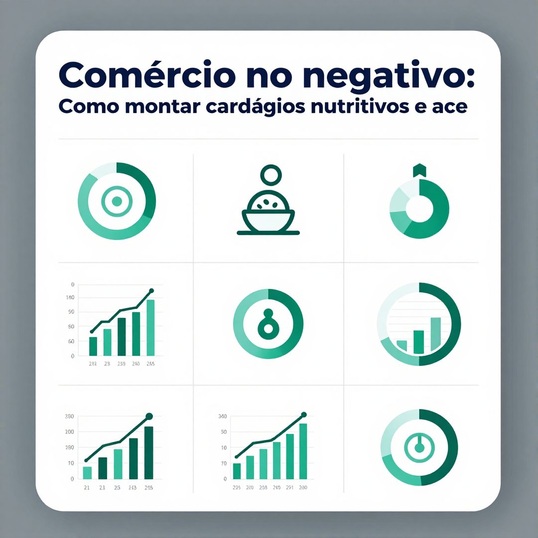 Infográfico - Comércio no negativo: como montar cardápios nutritivos e acessíveis para famílias brasileiras com menos orçamento